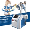 Холодная криотерапия для похудения, 5 ручек, 360 Cryo, машина для похудения, скульптура тела, уменьшение целлюлита, машина для замораживания жира