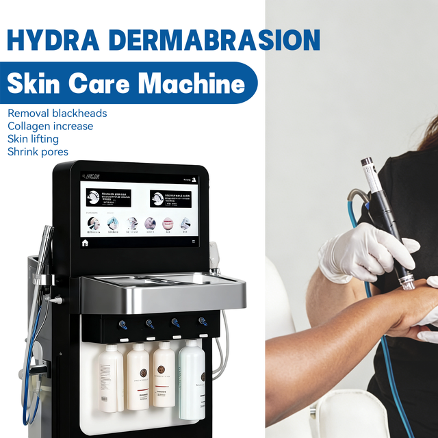 Hydrafaci 3 в 1 Hydra Cleanse & Peel Профессиональная машина для лица с сияющей кожей Vortex Beauty Skin