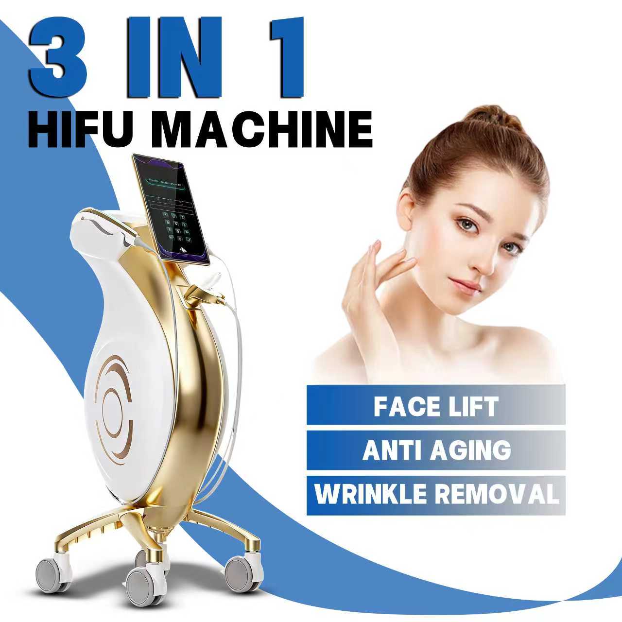 Новейший профессиональный 3 в 1 Hifu 25d Max 360 машина для подтяжки лица и шеи для похудения 25d Hifu – купить на AliExpress
