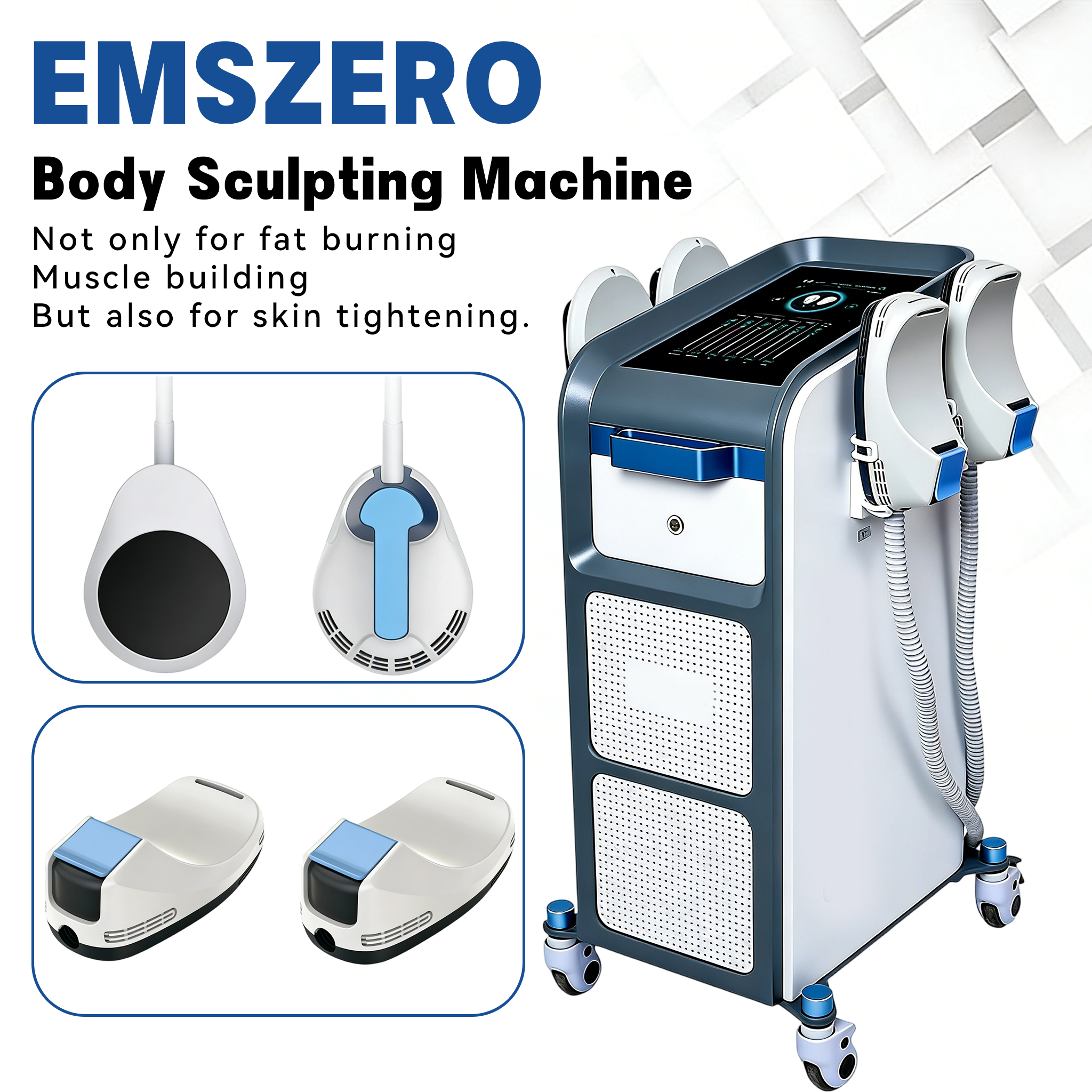 Tesla Rf Body Sculpting Sprt Emslim Hiemt Machine Aispirit Em Sculpt Neo Machine