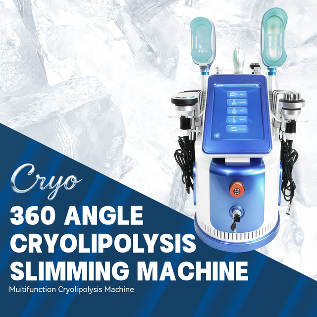 Новый дизайн портативный замораживатель жира 360 Cryo машина для липолиза для похудения машина для крио-липосакции без жира