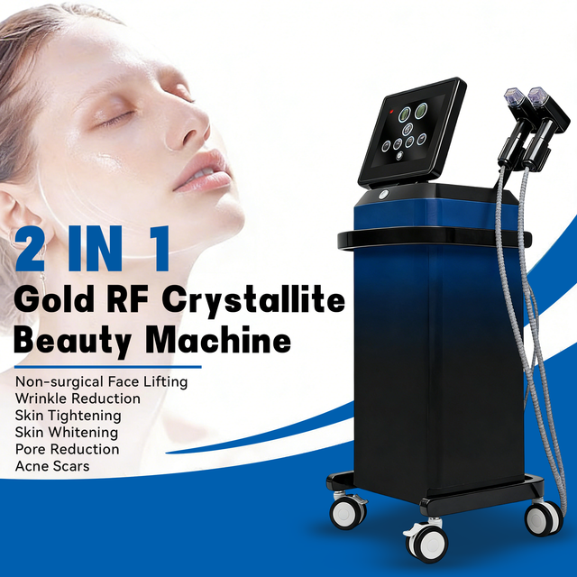 Радиочастотный аппарат Microneedling для 8 настольных компьютеров с воздушным охлаждением, коммерческого использования, дробное RF удаление морщин, растяжек