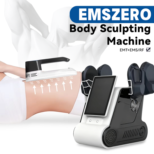 Продвижение Neo 4 с ручками Tesla Body Sculpting Machine с дополнительным тазовым дном 