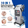 Oxygen Jet Aqua 10 в 1 Уход за кожей Гидродермабразия Hydra Machine Micro Spa Salon Домашнее глубокое очищающее средство для лица