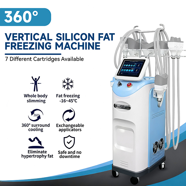 Вертикальная машина для замораживания кремниевого жира