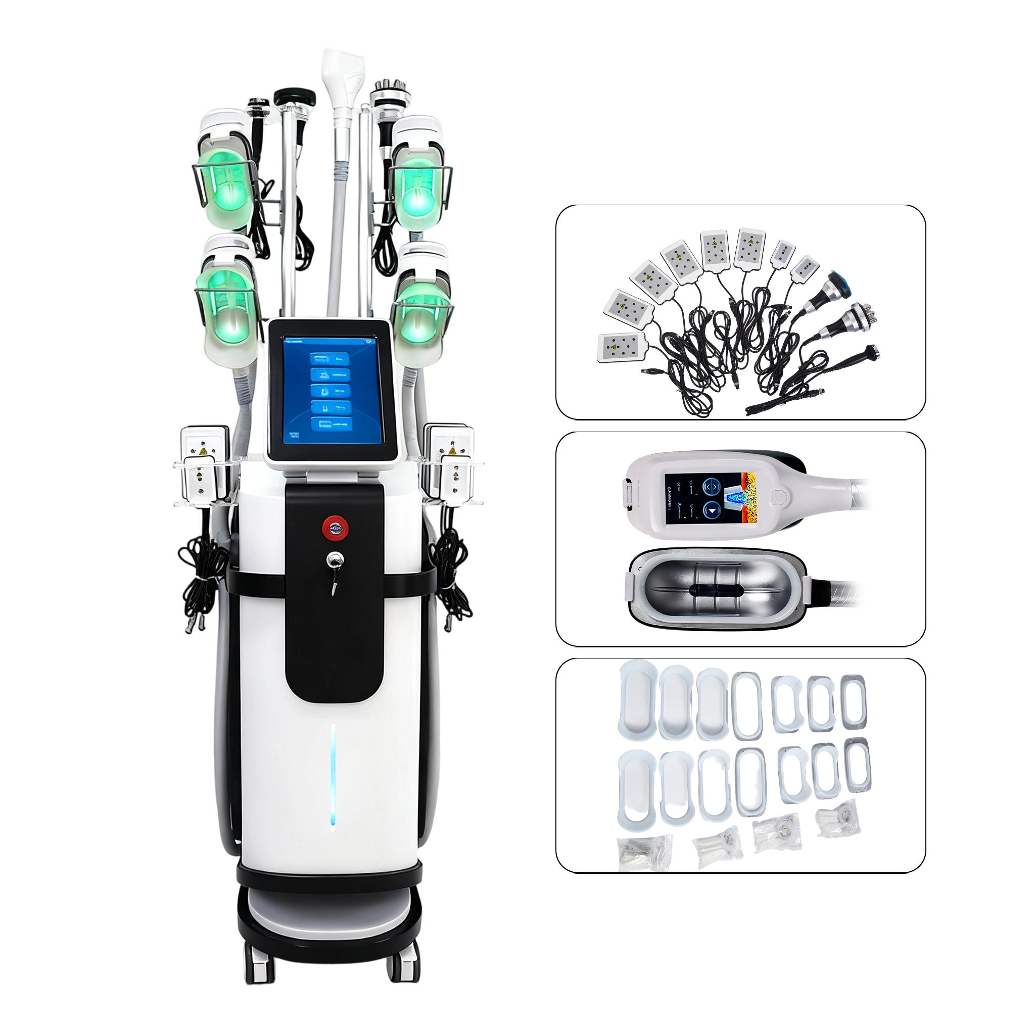 OEM Cryolipolisis для похудения Cool Tech Cryo 360 Body Sculpt Cool Sculpt Fat Freeze Slim Machine