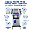Oxygen Jet Aqua 10 в 1 Уход за кожей Гидродермабразия Hydra Machine Micro Spa Salon Домашнее глубокое очищающее средство для лица