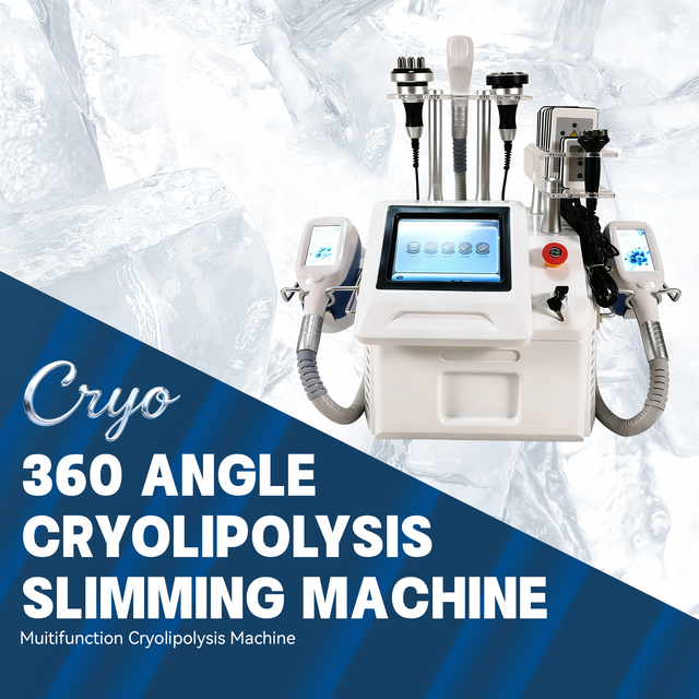 Портативный замораживатель жира 360 Cryo, машина для липолиза для похудения, машина для криолиполиза без жира, машина для похудения, криолиполиз
